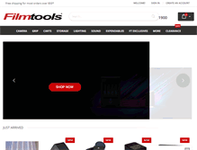 Tablet Screenshot of filmtools.com